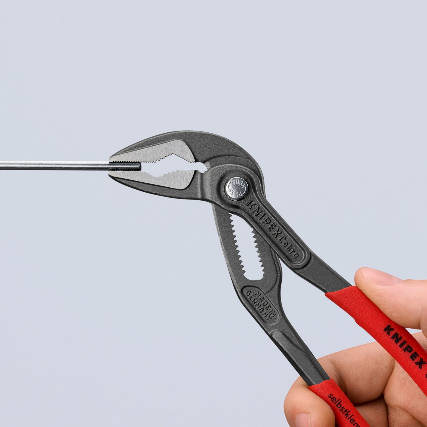 KNIPEX 87 51 180 Cobra® ES Pinza de agarre extra esbelta  180 mm