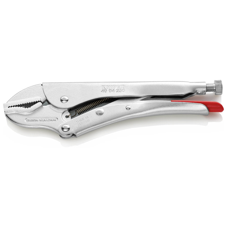 KNIPEX 40 04 250 SB Pinza de presión recta universal mangos sin recubrimiento galvanizada 250 mm (10'')
