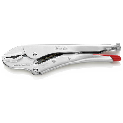 KNIPEX 40 04 250 SB Pinza de presión recta universal mangos sin recubrimiento galvanizada 250 mm (10'')