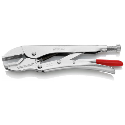 KNIPEX 40 04 250 SB Pinza de presión recta universal mangos sin recubrimiento galvanizada 250 mm (10'')
