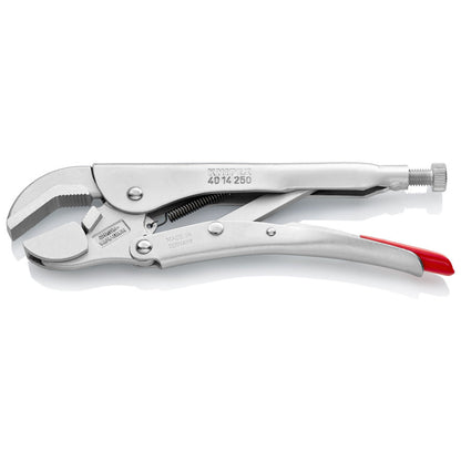 KNIPEX 40 14 250 Pinza de presión con mordaza giratoria mangos sin recubrimiento galvanizada 250 mm (10'')