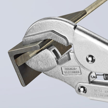 KNIPEX 40 14 250 Pinza de presión con mordaza giratoria mangos sin recubrimiento galvanizada 250 mm (10'')