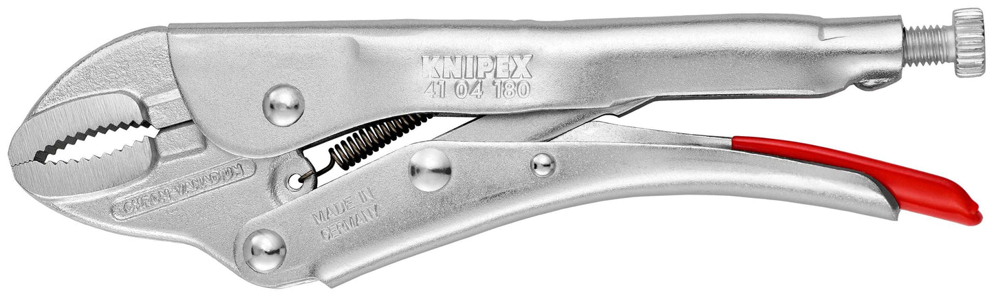 KNIPEX 41 04 180 Pinzas de fijación galvanizado 180 mm