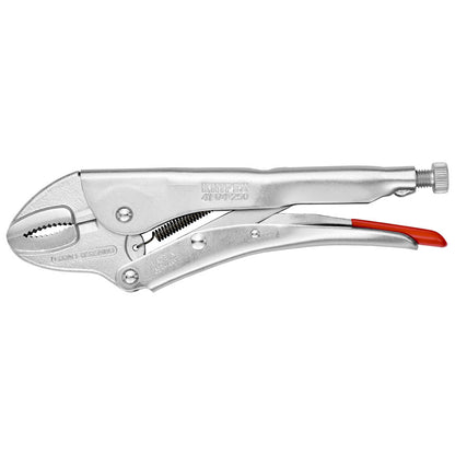 KNIPEX 41 04 250 SB Pinza de presión con mordaza redonda mangos sin recubrimiento galvanizada 250 mm (10'')