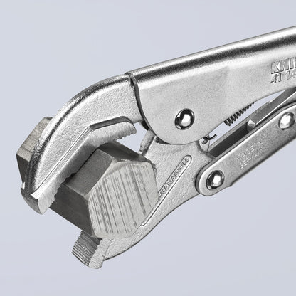 KNIPEX 41 14 250 Pinza de presión con mordaza universal mangos sin recubrimiento galvanizada 250 mm (10'')