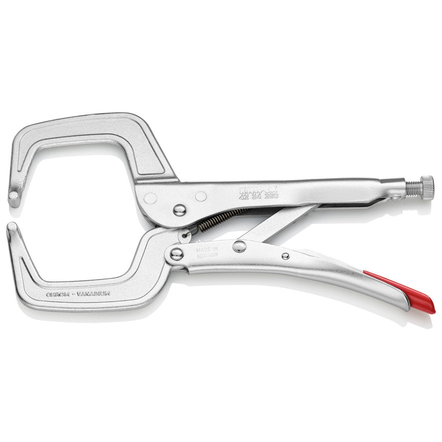 KNIPEX 42 34 280 Pinzas de presión para soldadura 280 mm (11″)