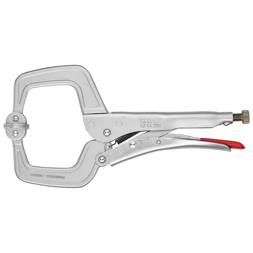 KNIPEX 42 44 280 Pinza de presión para soldadura mangos sin recubrimiento galvanizada 280 mm (11'')