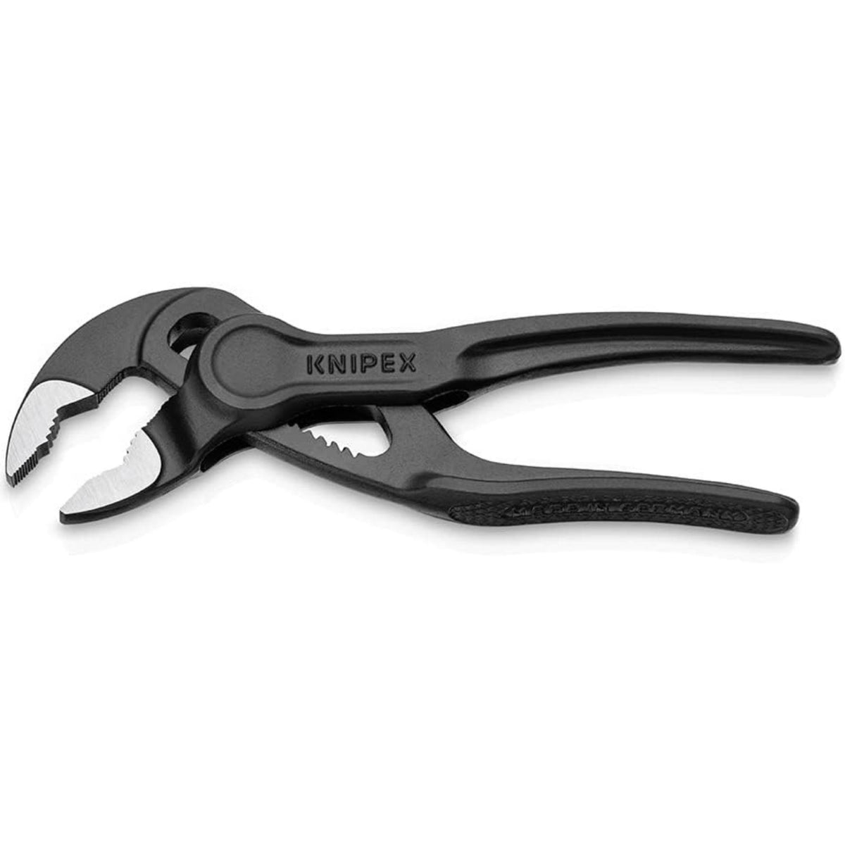 KNIPEX 87 00 100 XMAS Pinza de extensión pico de loro Cobra XS mangos sin recubrimiento pavonada 100 mm (4'') y Esfera Navideña XMAS 2022  - Edición limitada