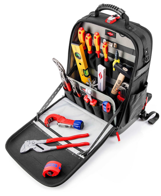 KNIPEX 00 21 50 S Mochila portaherramientas Modular X18 Fontanería 17 piezas 530 mm