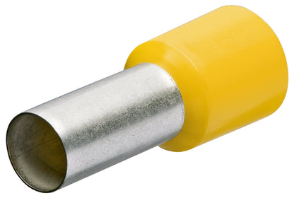 KNIPEX 97 99 339 Terminales aisladas ferrul color amarillo para cable de 4 AWG (25 mm²) 50 piezas