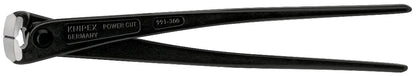 KNIPEX 99 10 300 SB Tenaza de alta palanca para amarre de varilla mangos sin recubrimiento pavonada 300 mm (11.5'')