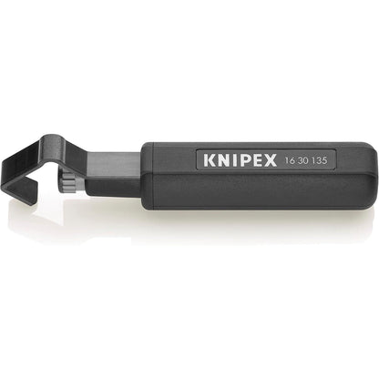 KNIPEX 16 30 135 SB Pelacables con corte en espiral de plástico resistente a los golpes 135 mm (5.5″)