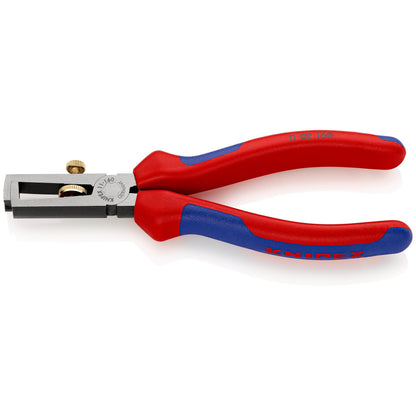 KNIPEX 11 02 160 SB Pinza pelacables frontal con mangos ergonómicos pavonada 160 mm (6.25″)