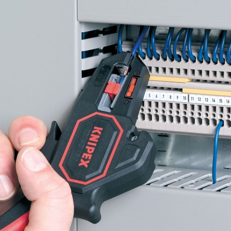 KNIPEX 12 62 180 Pinza pelacables automática ComStrip 24-10 AWG 180 mm (7.25″)