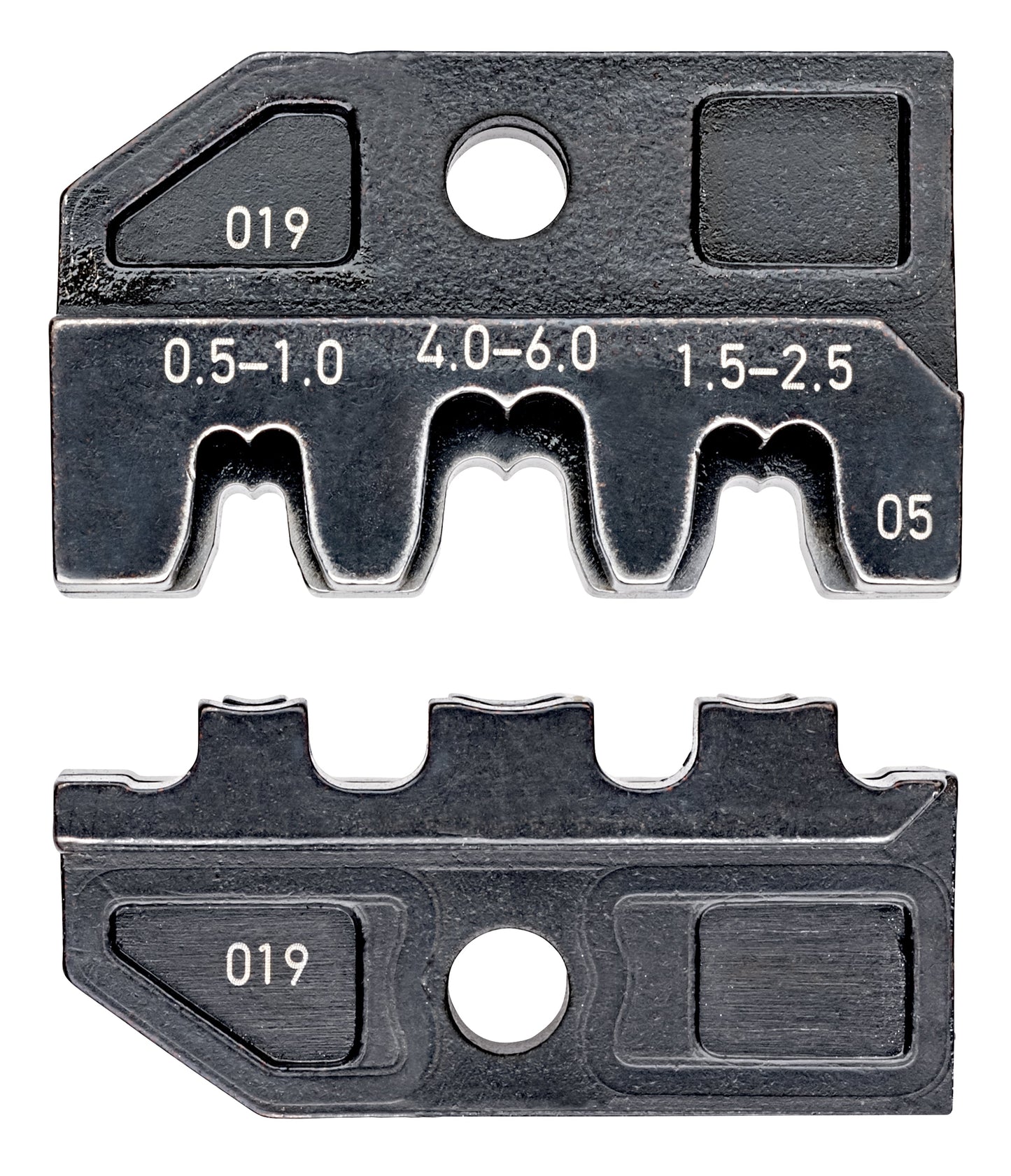 Knipex-97 49 05 Mordaza intercambiable Para terminales hembra de enchufe sin aislamiento 4,8+6,3 mm