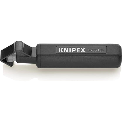 KNIPEX 16 30 135 SB Pelacables con corte en espiral de plástico resistente a los golpes 135 mm (5.5″)