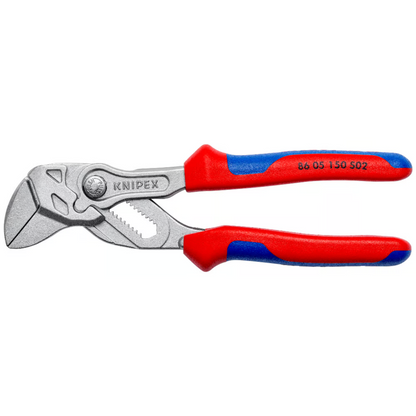 KNIPEX 86 05 150 S02 Pinza de extensión y llave en una sola herramienta con mordazas rugosas 150 mm (6″)
