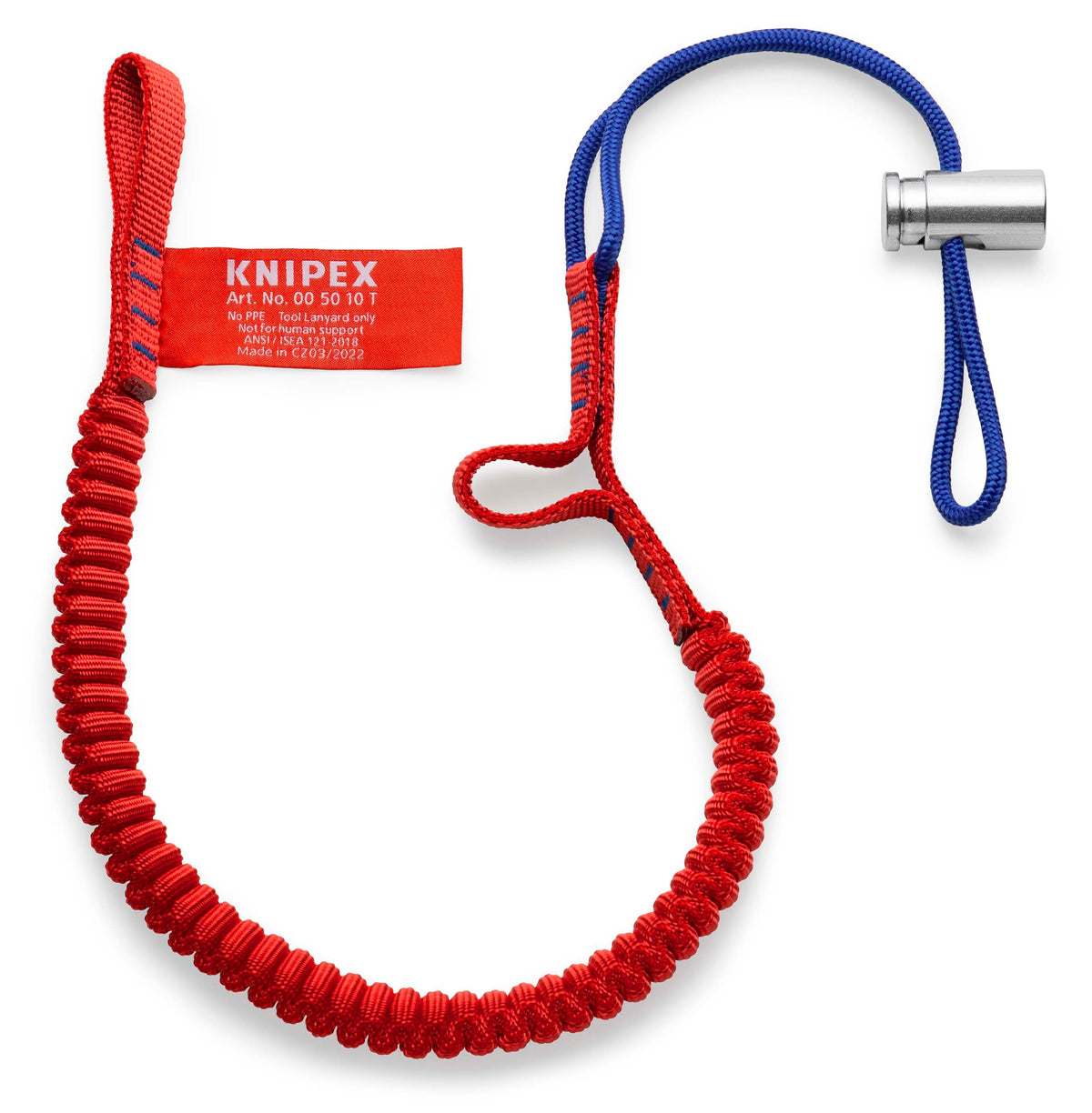 KNIPEX 00 50 10 T BK Cordón de retención 321 mm
