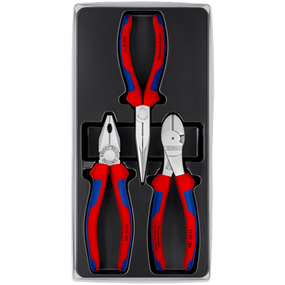 KNIPEX 00 20 11 V01 Kit de herramientas de pinzas 3 piezas