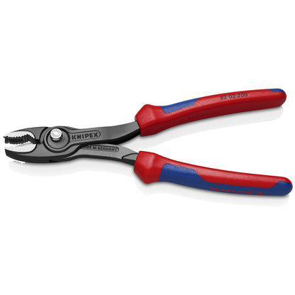 KNIPEX 82 02 200 Pinza de agarre frontal y lateral TwinGrip 200 mm (8")