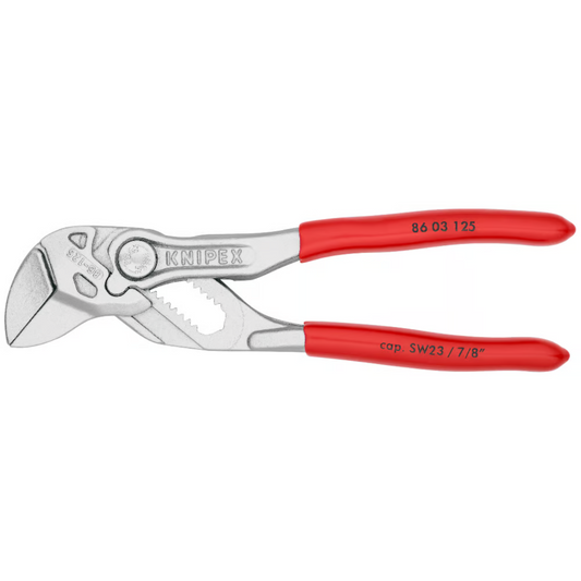 KNIPEX 86 03 125 Mini pinza de extensión y llave en una sola herramienta 125 mm (5")