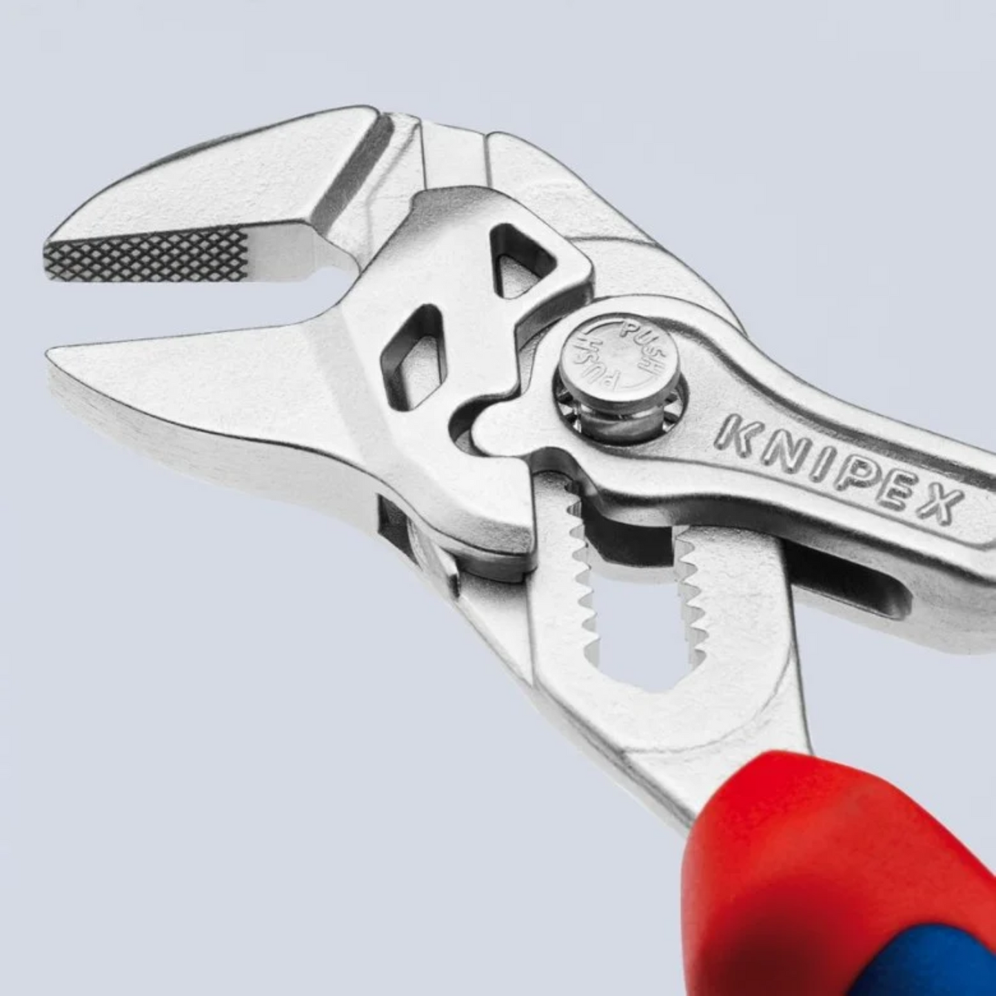 KNIPEX 86 05 150 S02 Pinza de extensión y llave en una sola herramienta con mordazas rugosas 150 mm (6")