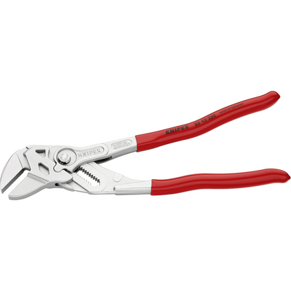 KNIPEX 86 43 250 Pinza de extensión y llave en una sola herramienta mangos en ángulo de 15º 250 mm (10")