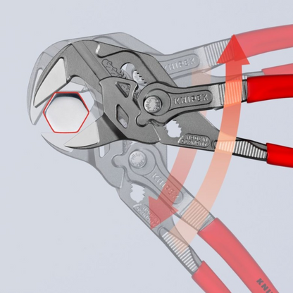 KNIPEX 86 01 250 SB Pinza de extensión y llave en una sola herramienta 250 mm (10″)
