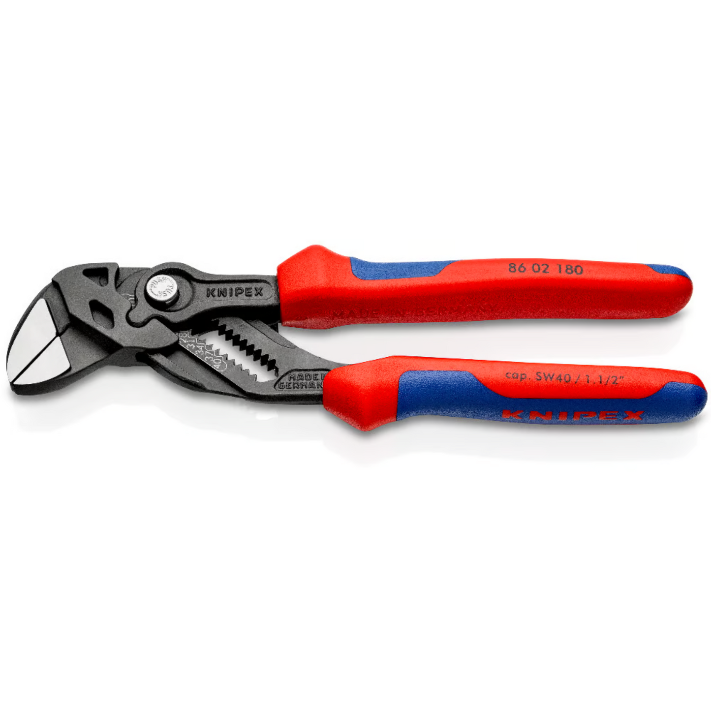 KNIPEX 86 02 180 SB Pinza y llave en una sola herramienta 180 mm