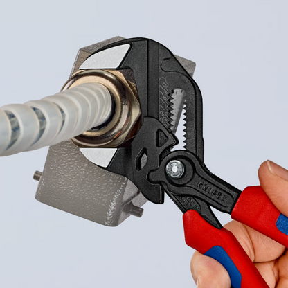 KNIPEX 86 02 180 SB Pinza y llave en una sola herramienta 180 mm