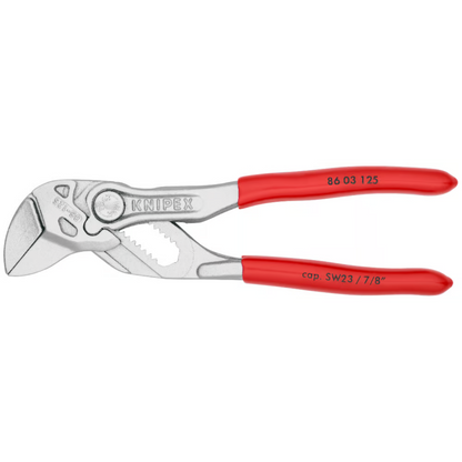 KNIPEX 86 03 125 SB Mini pinza de extensión y llave en una sola herramienta 125 mm (5″)