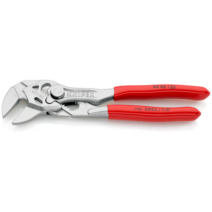 KNIPEX 86 03 125 SB Mini pinza de extensión y llave en una sola herramienta 125 mm (5″)