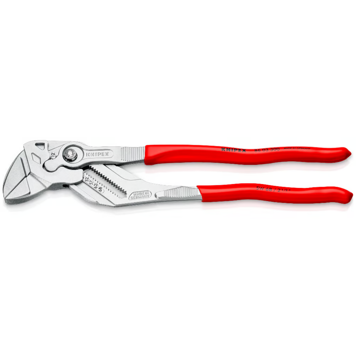 KNIPEX 86 03 300 SB Pinza de extensión y llave en una sola herramienta 300 mm (12″)