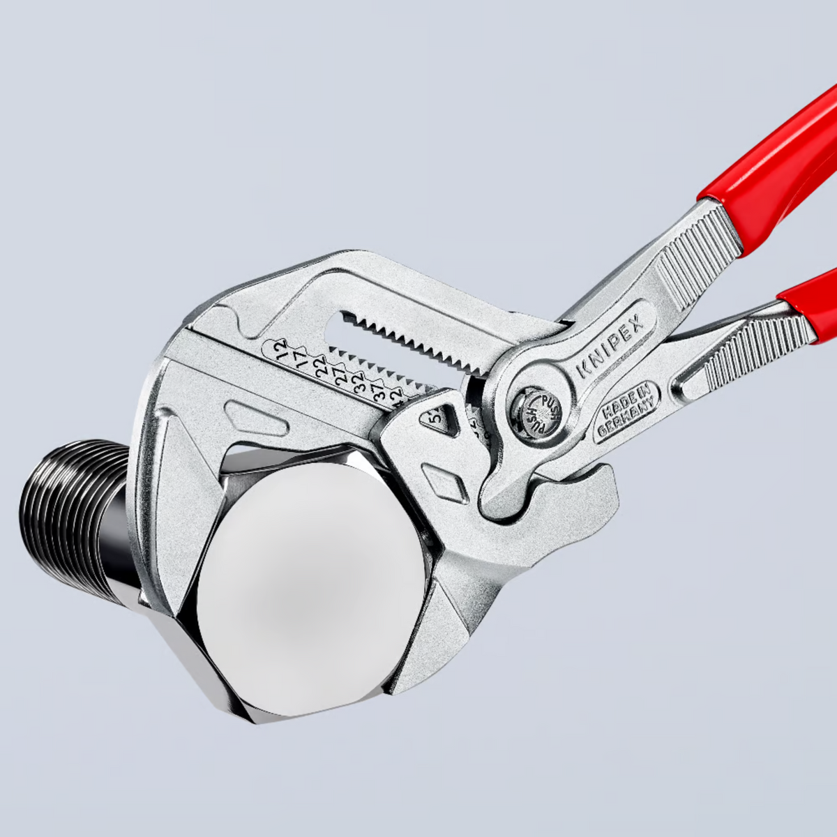 KNIPEX 86 03 300 SB Pinza de extensión y llave en una sola herramienta 300 mm (12″)