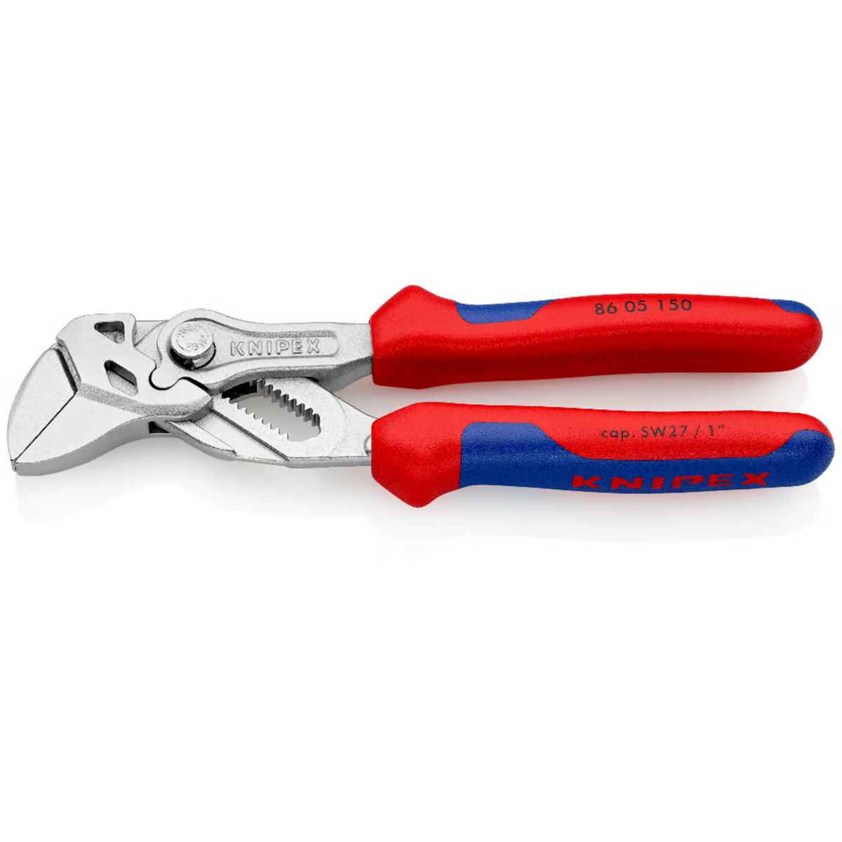 KNIPEX 86 05 150 SB Pinza de extensión y llave en una sola herramienta 150 mm (6″)