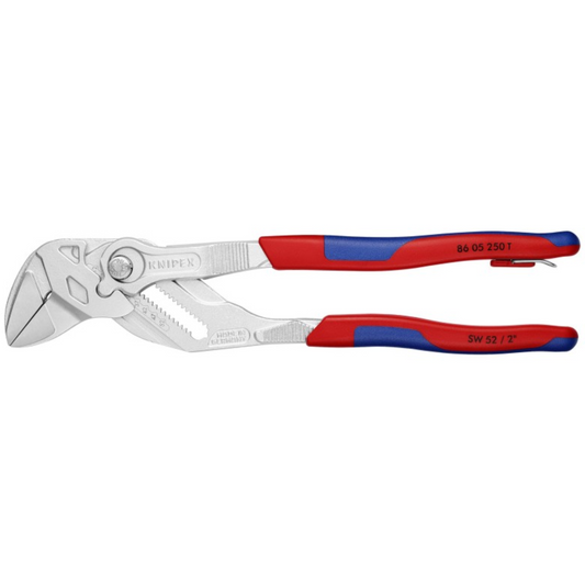 KNIPEX 86 05 250 T BK Pinza de extensión y llave en una sola herramienta 250 mm (10″)