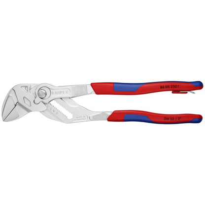 KNIPEX 86 05 250 T BK Pinza de extensión y llave en una sola herramienta 250 mm (10″)