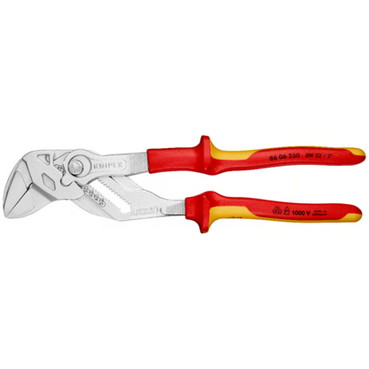 KNIPEX 86 06 250 SB Pinza aislada de extensión y llave en una sola herramienta 250 mm (10″)