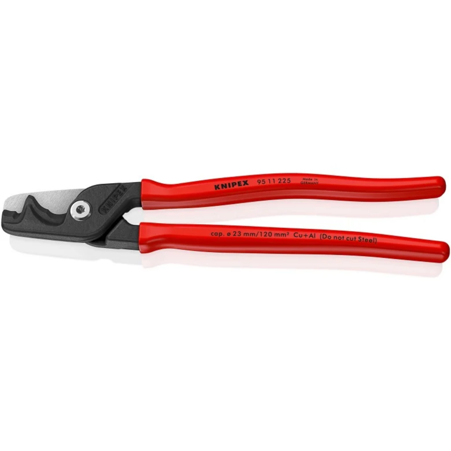 KNIPEX 95 11 225 Cortacables con corte escalonado StepCut XL 229 mm (9″)
