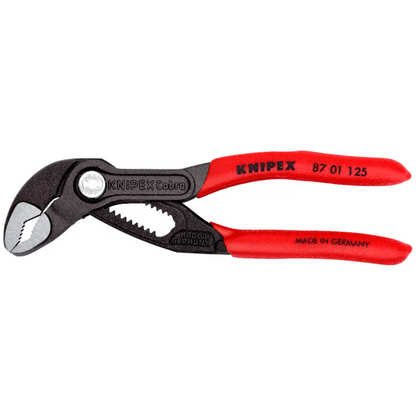 KNIPEX 87 01 125 SB Pinza de extensión pico de loro Cobra 125 mm (5″)