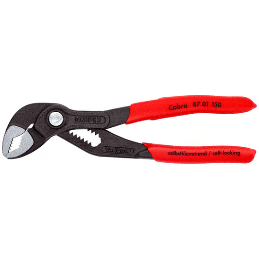 KNIPEX 87 01 150 SB Pinza de extensión pico de loro Cobra 150 mm (6″)