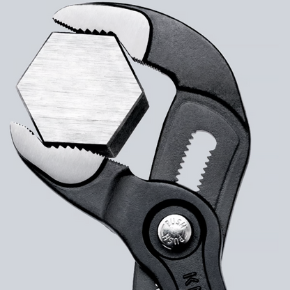 KNIPEX 87 01 180 SB Pinza de extensión pico de loro Cobra 180 mm (7 1/4″)