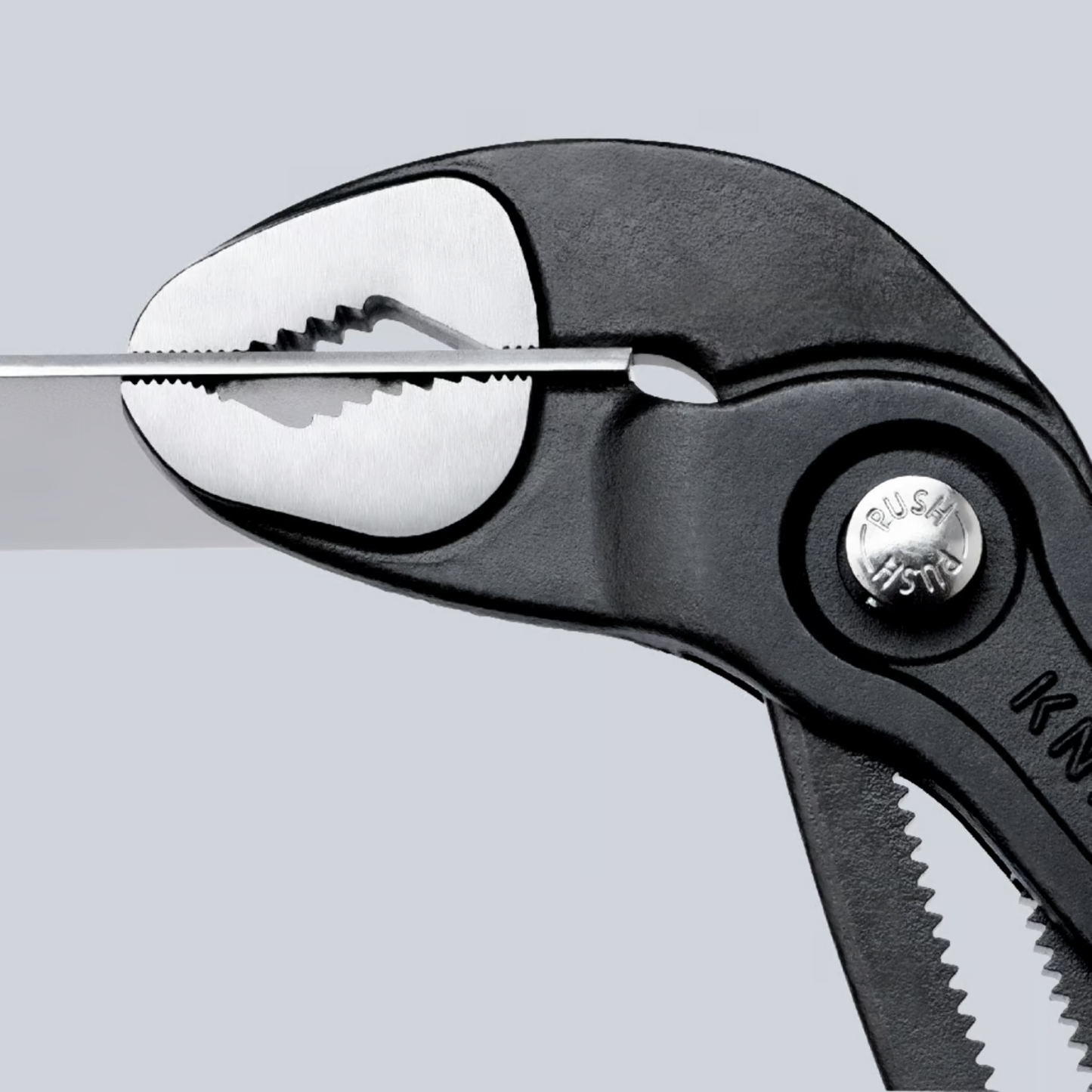 KNIPEX 87 01 180 Pinza de extensión pico de loro Cobra 180 mm (7 1/4″)