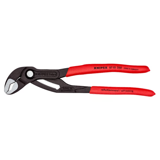 KNIPEX 87 01 250 SB Pinza de extensión pico de loro Cobra 250 mm (10″)