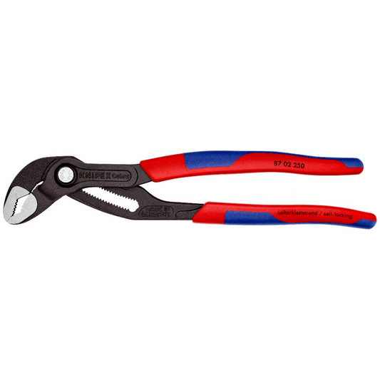 KNIPEX 87 02 250 SB Pinza de extensión pico de loro Cobra 250 mm (10″)