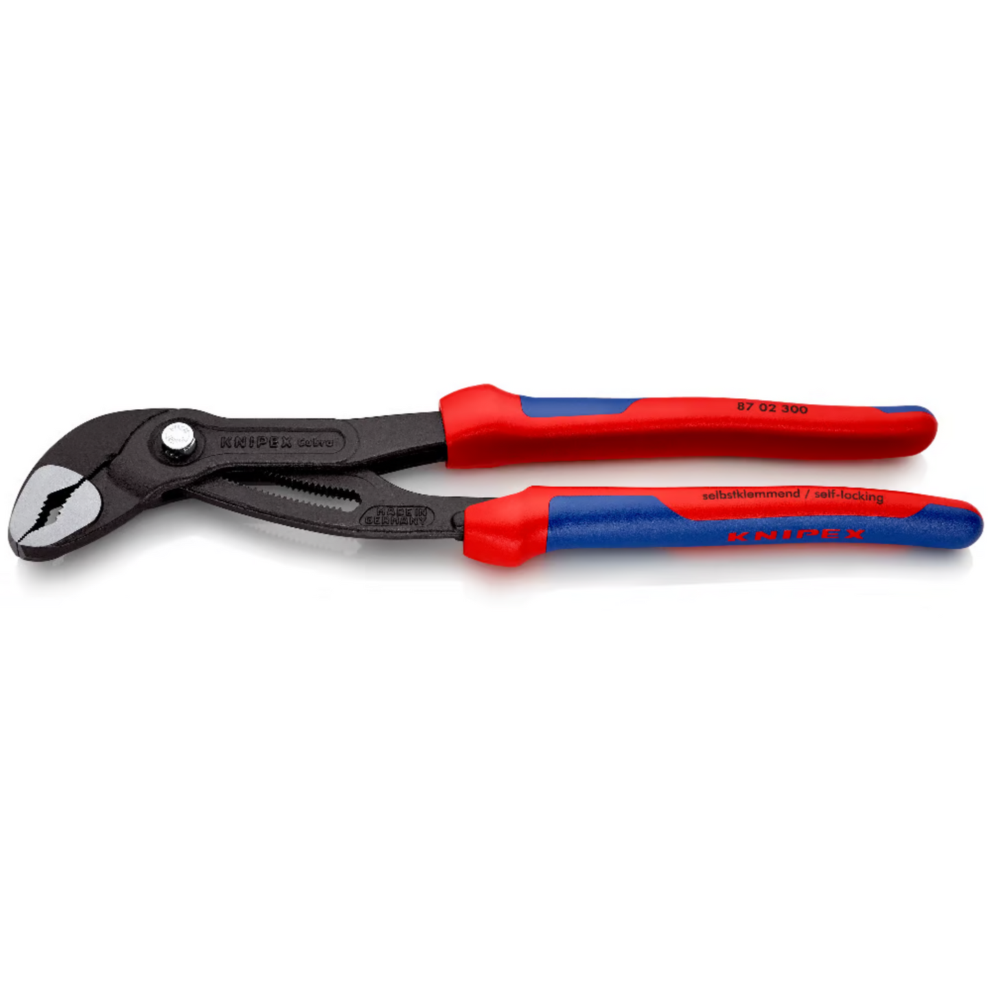 KNIPEX 87 02 300 SB Pinza de extensión pico de loro Cobra 300 mm (12″)
