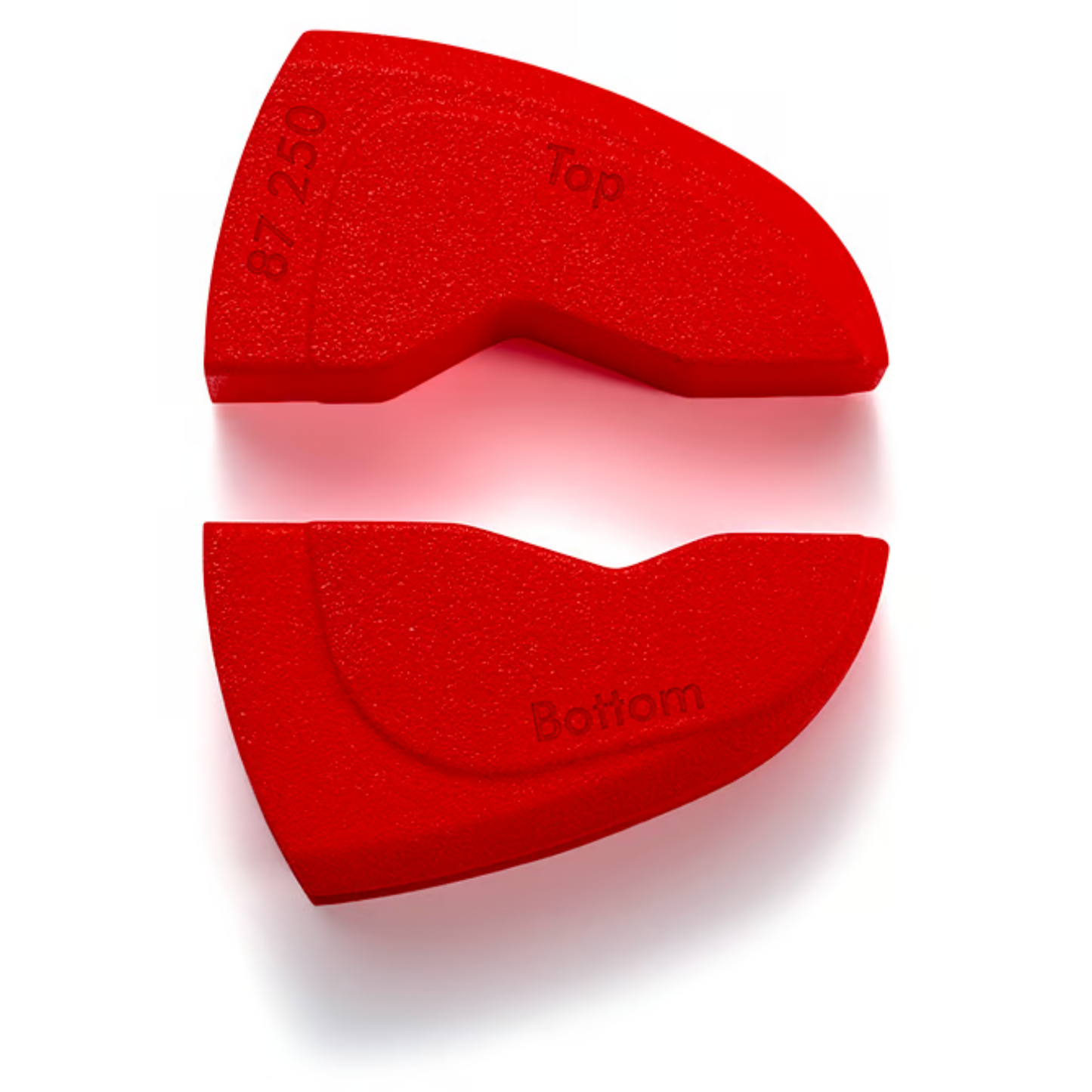 KNIPEX 87 09 250 V01 Mordazas protectoras para 87 XX 250 (modelos a partir de 2007)  (3 pares)
