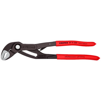 KNIPEX 87 11 250 SB Pinza de extensión pico de loro Cobra matic 250 mm (10″)