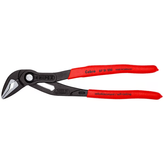 KNIPEX 87 51 250 SB Pinza de extensión de agarre extra delgada Cobra ES 250 mm (10″)