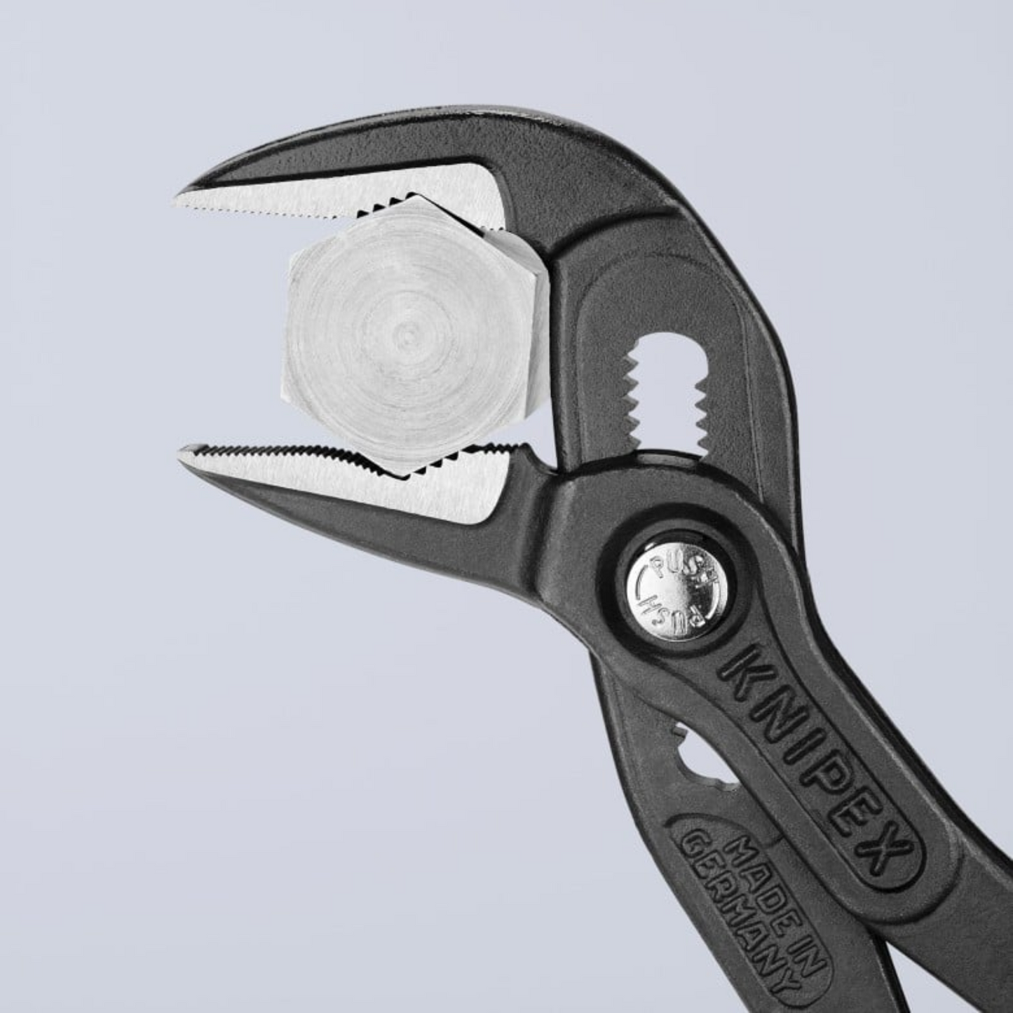 KNIPEX 87 51 250 SB Pinza de extensión de agarre extra delgada Cobra ES 250 mm (10″)